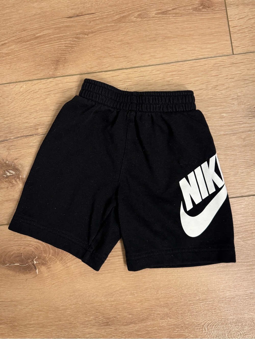 Nike Kids Boys Classic Black Logo Athletic Shorts | 4T